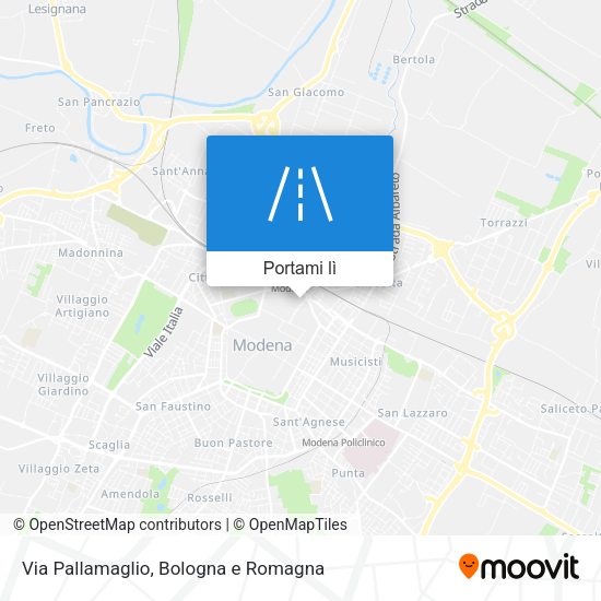 Mappa Via Pallamaglio