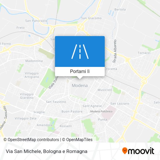 Mappa Via San Michele