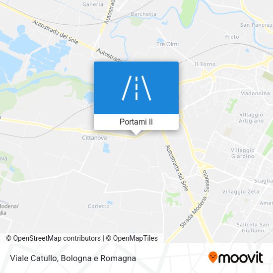 Mappa Viale Catullo