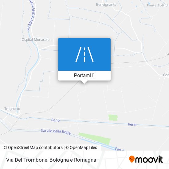Mappa Via Del Trombone