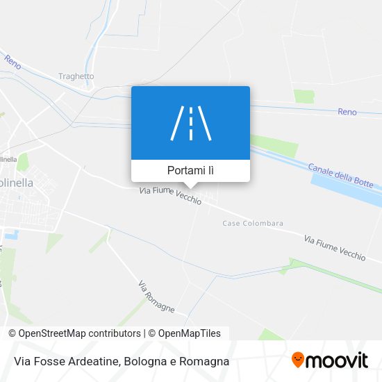 Mappa Via Fosse Ardeatine