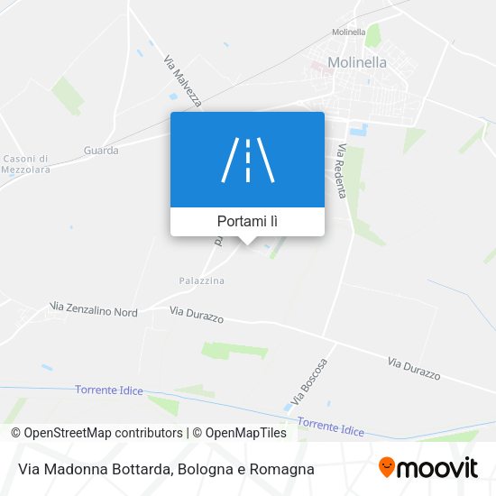 Mappa Via Madonna Bottarda
