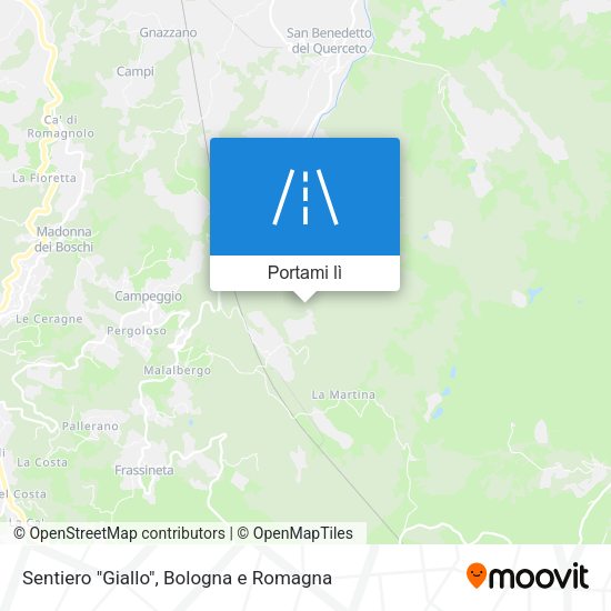 Mappa Sentiero "Giallo"