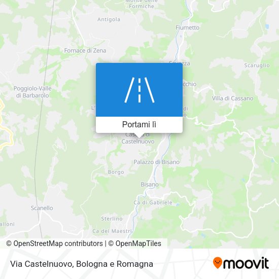 Mappa Via Castelnuovo