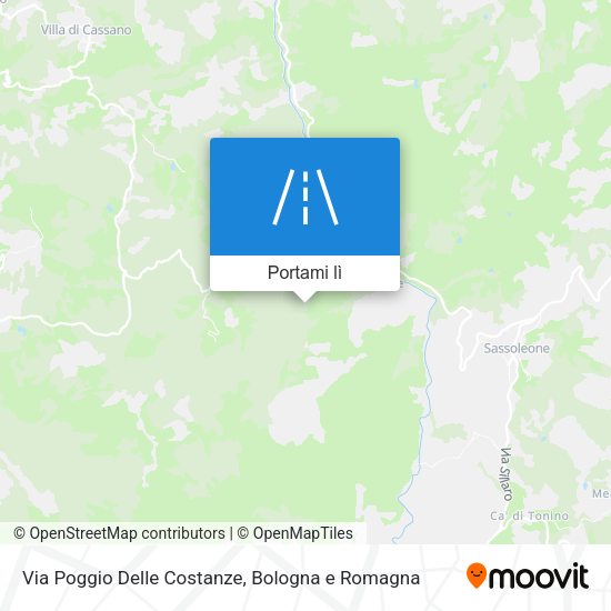 Mappa Via Poggio Delle Costanze