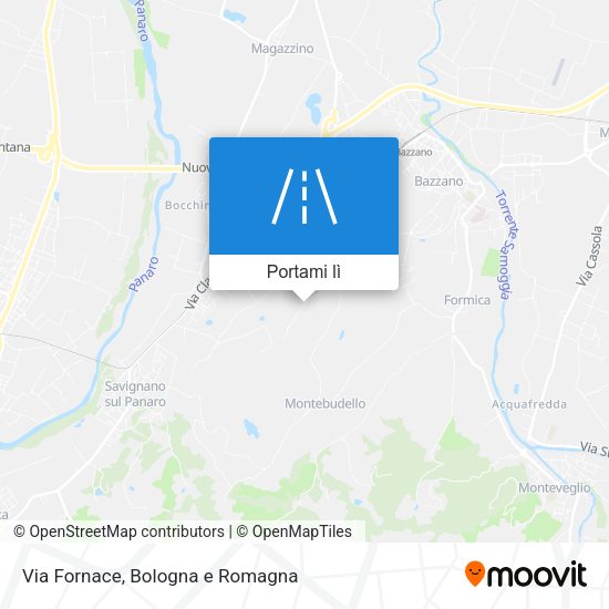 Mappa Via Fornace