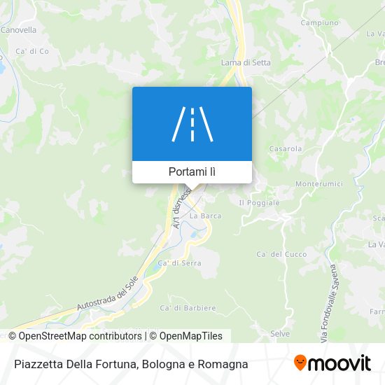 Mappa Piazzetta Della Fortuna