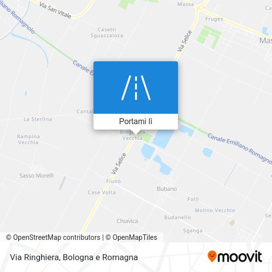 Mappa Via Ringhiera