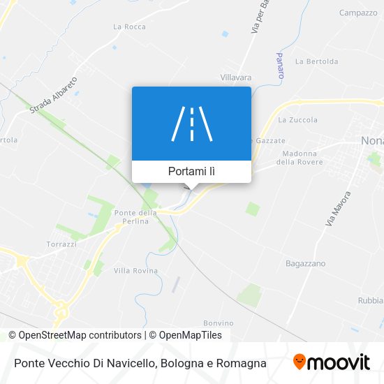 Mappa Ponte Vecchio Di Navicello