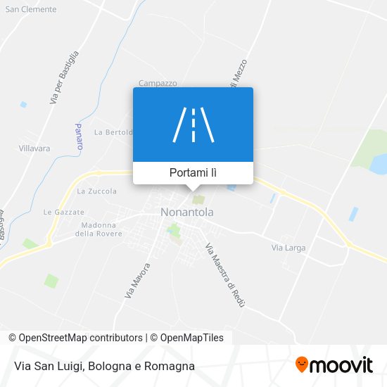 Mappa Via San Luigi