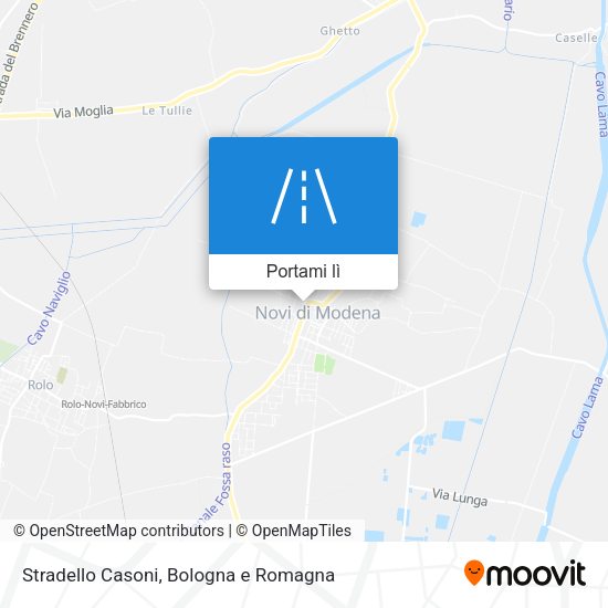 Mappa Stradello Casoni