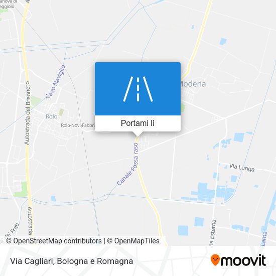 Mappa Via Cagliari
