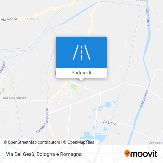 Mappa Via Del Gesù