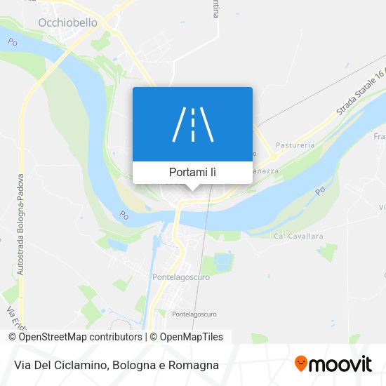 Mappa Via Del Ciclamino