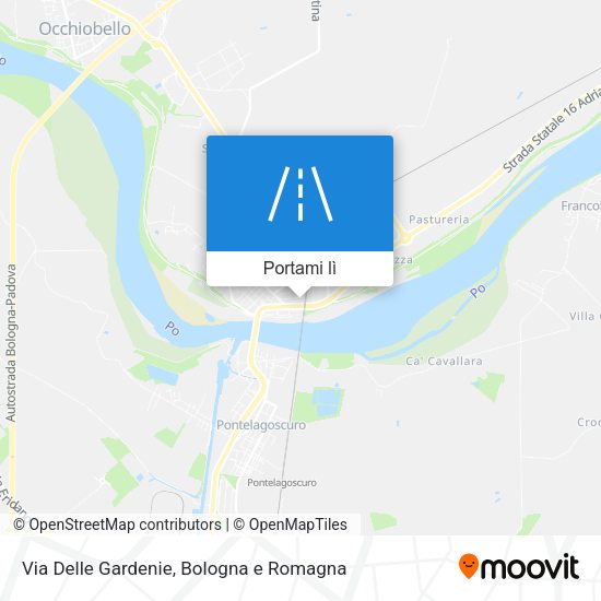Mappa Via Delle Gardenie