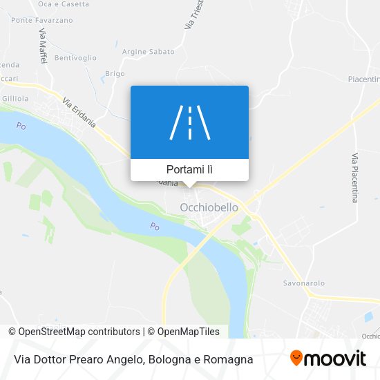 Mappa Via Dottor Prearo Angelo