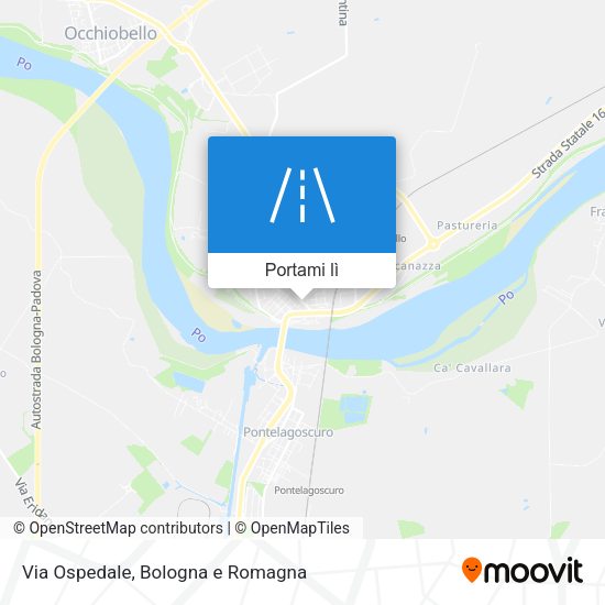 Mappa Via Ospedale