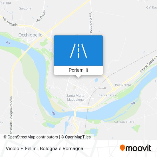 Mappa Vicolo F. Fellini