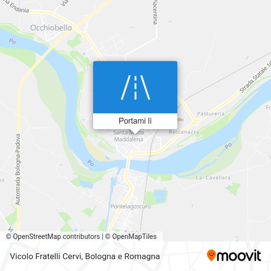 Mappa Vicolo Fratelli Cervi