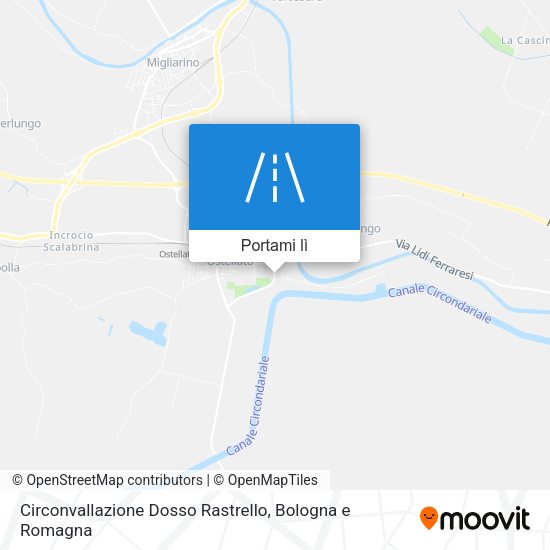 Mappa Circonvallazione Dosso Rastrello