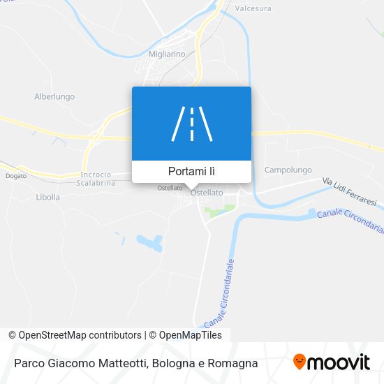 Mappa Parco Giacomo Matteotti