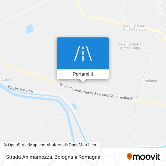 Mappa Strada Animamozza