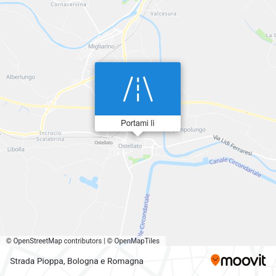 Mappa Strada Pioppa
