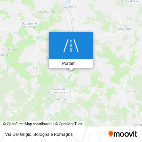 Mappa Via Del Grigio