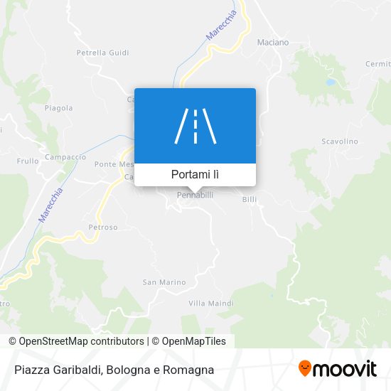 Mappa Piazza Garibaldi