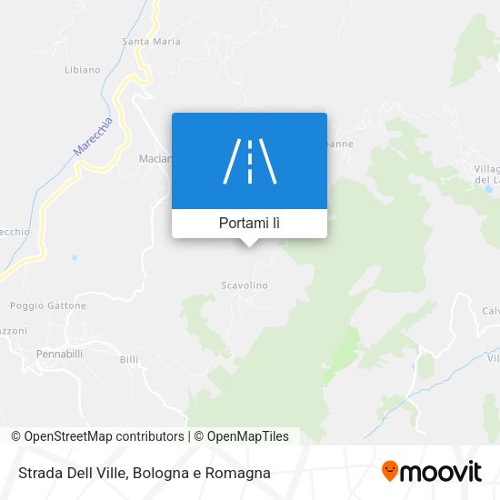Mappa Strada Dell Ville