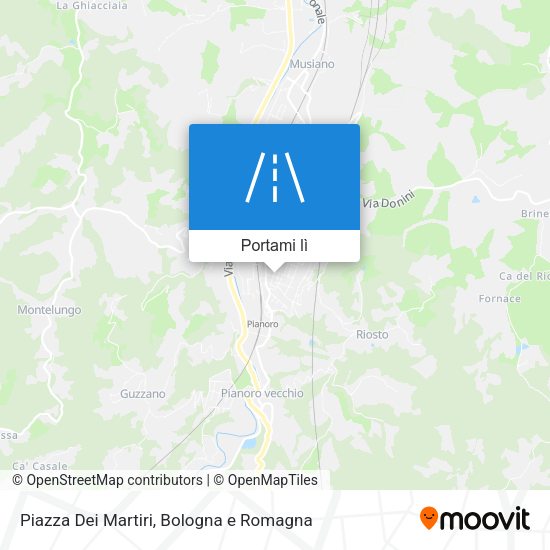 Mappa Piazza Dei Martiri