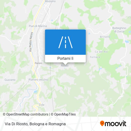 Mappa Via Di Riosto