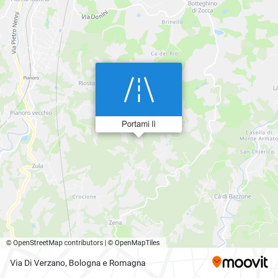 Mappa Via Di Verzano