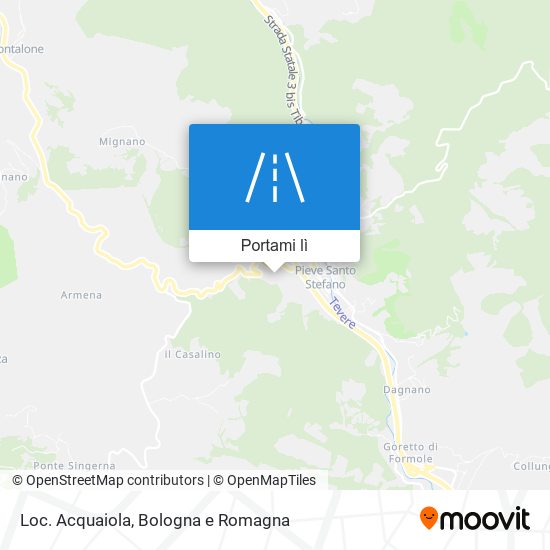 Mappa Loc. Acquaiola