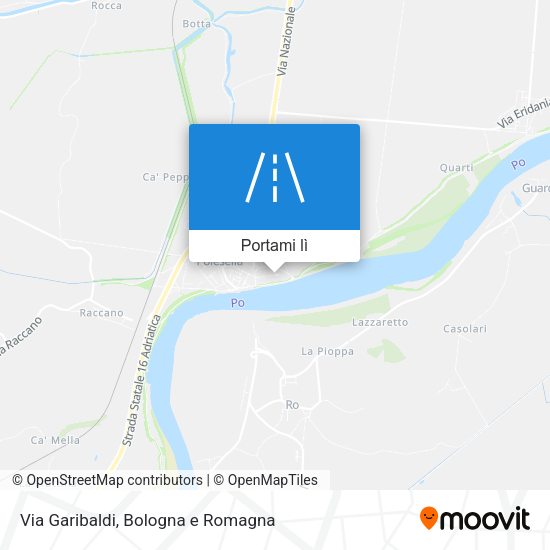 Mappa Via Garibaldi