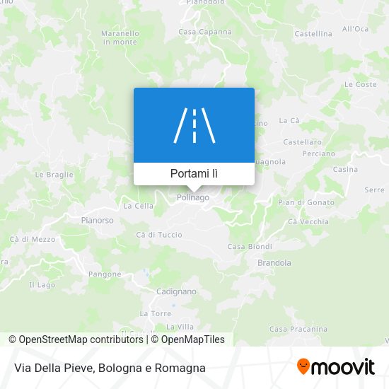 Mappa Via Della Pieve