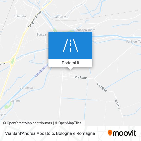Mappa Via Sant'Andrea Apostolo