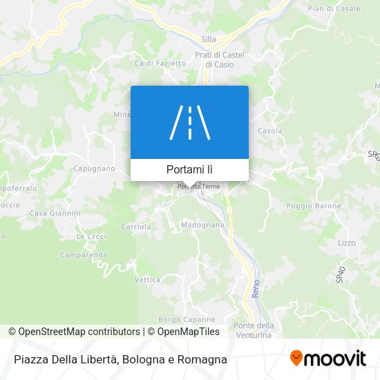 Mappa Piazza Della Libertà
