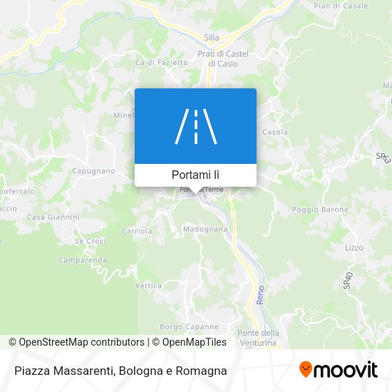 Mappa Piazza Massarenti