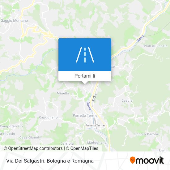 Mappa Via Dei Salgastri