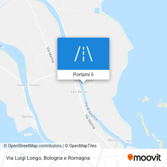 Mappa Via Luigi Longo
