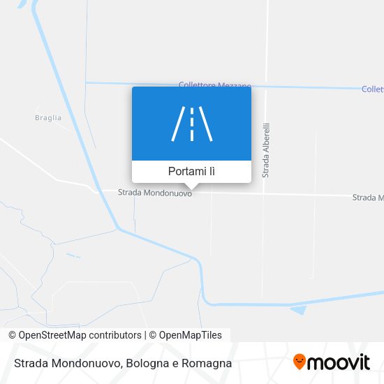 Mappa Strada Mondonuovo