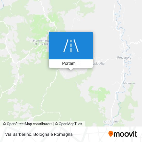 Mappa Via Barberino