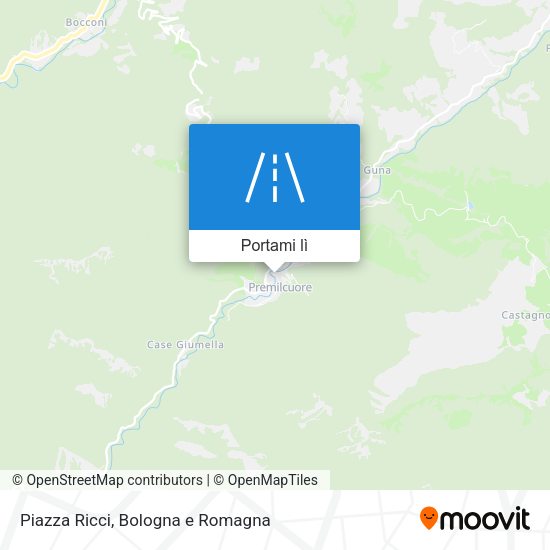 Mappa Piazza Ricci