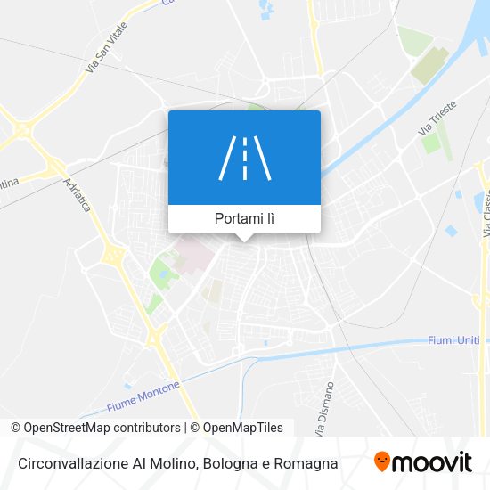 Mappa Circonvallazione Al Molino