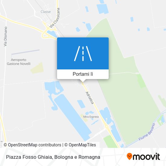 Mappa Piazza Fosso Ghiaia