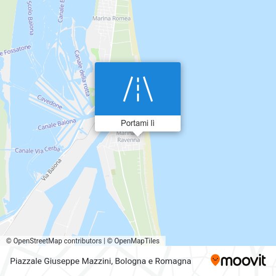 Mappa Piazzale Giuseppe Mazzini