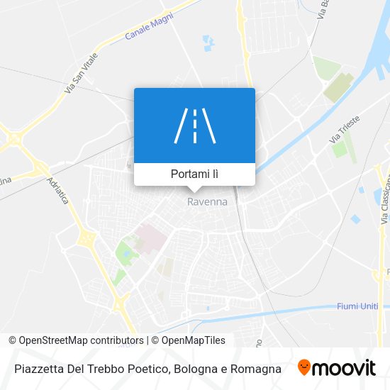 Mappa Piazzetta Del Trebbo Poetico