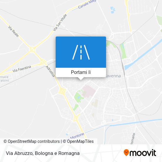 Mappa Via Abruzzo