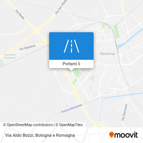 Mappa Via Aldo Bozzi